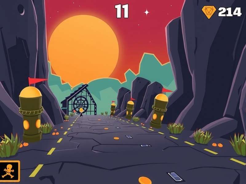 Vada Runner Gameplay Screenshot